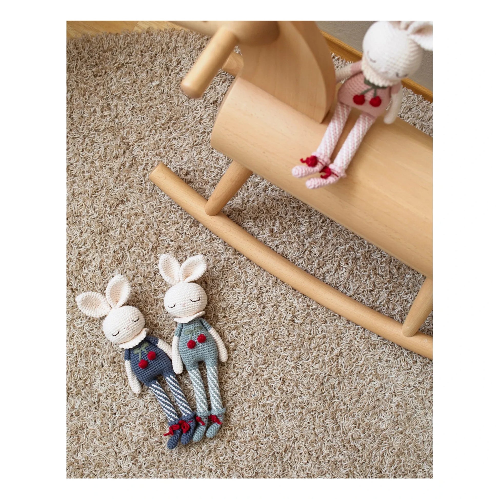 Patti Oslo - Britney the Rabbit soft toy | Navy blue