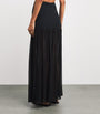 Hybrid Maxi Skirt BLACK