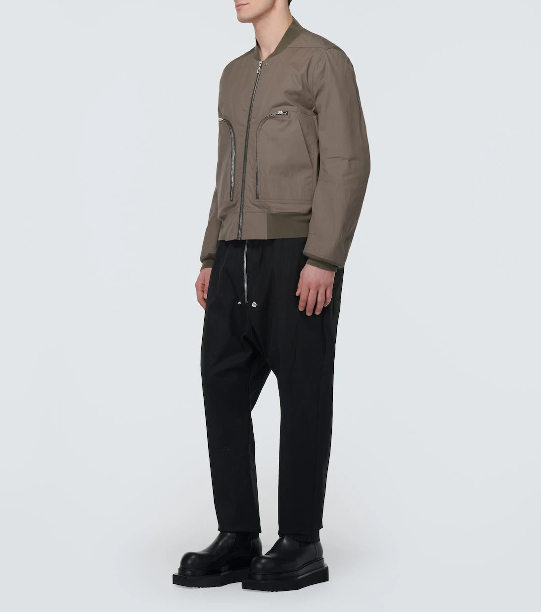 Rick Owens - Bauhaus Flight bomber jacket