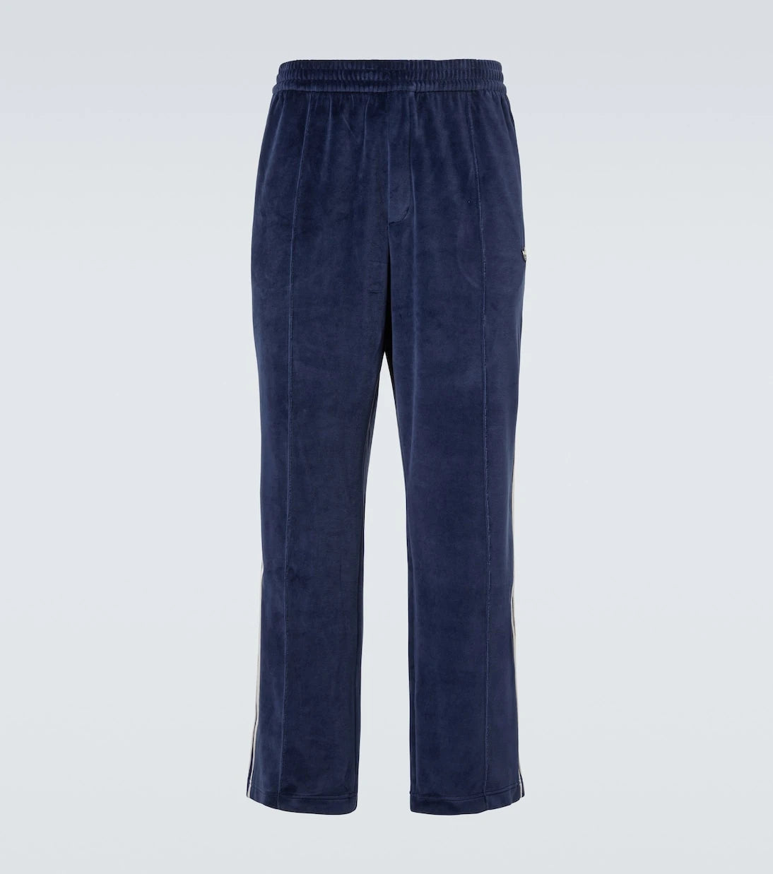 Adidas - x Wales Bonner cotton-blend velvet straight pants
