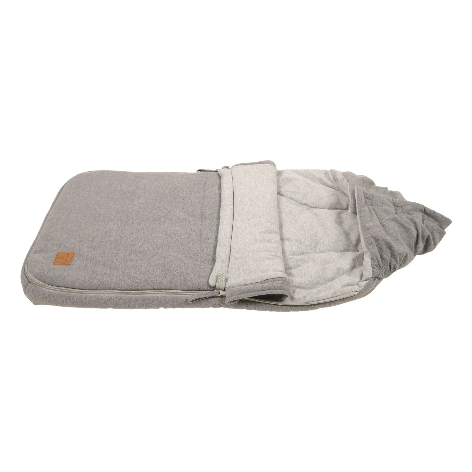 Kaiser - Cotton Jersey Footmuff | Charcoal grey