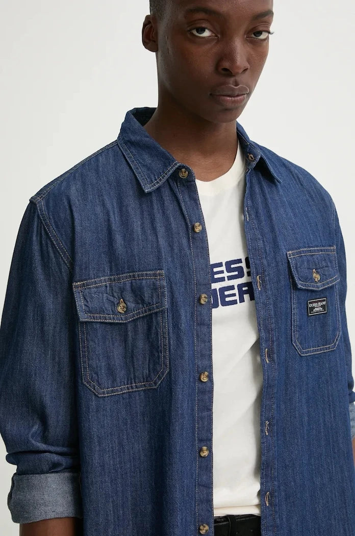 Дънкова риза Guess Jeans