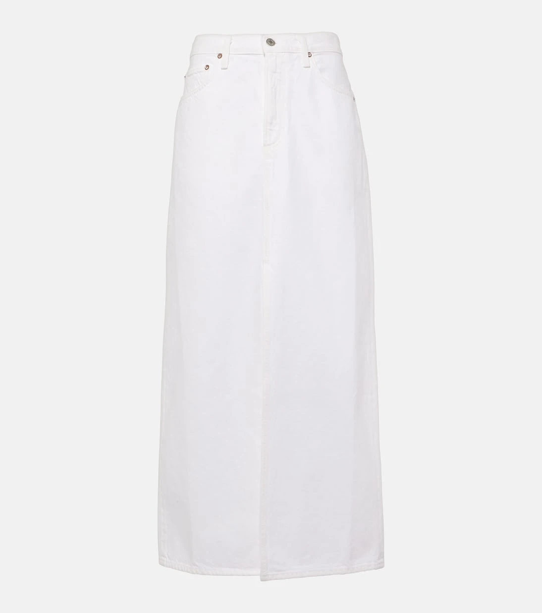 Agolde - Leif denim maxi skirt