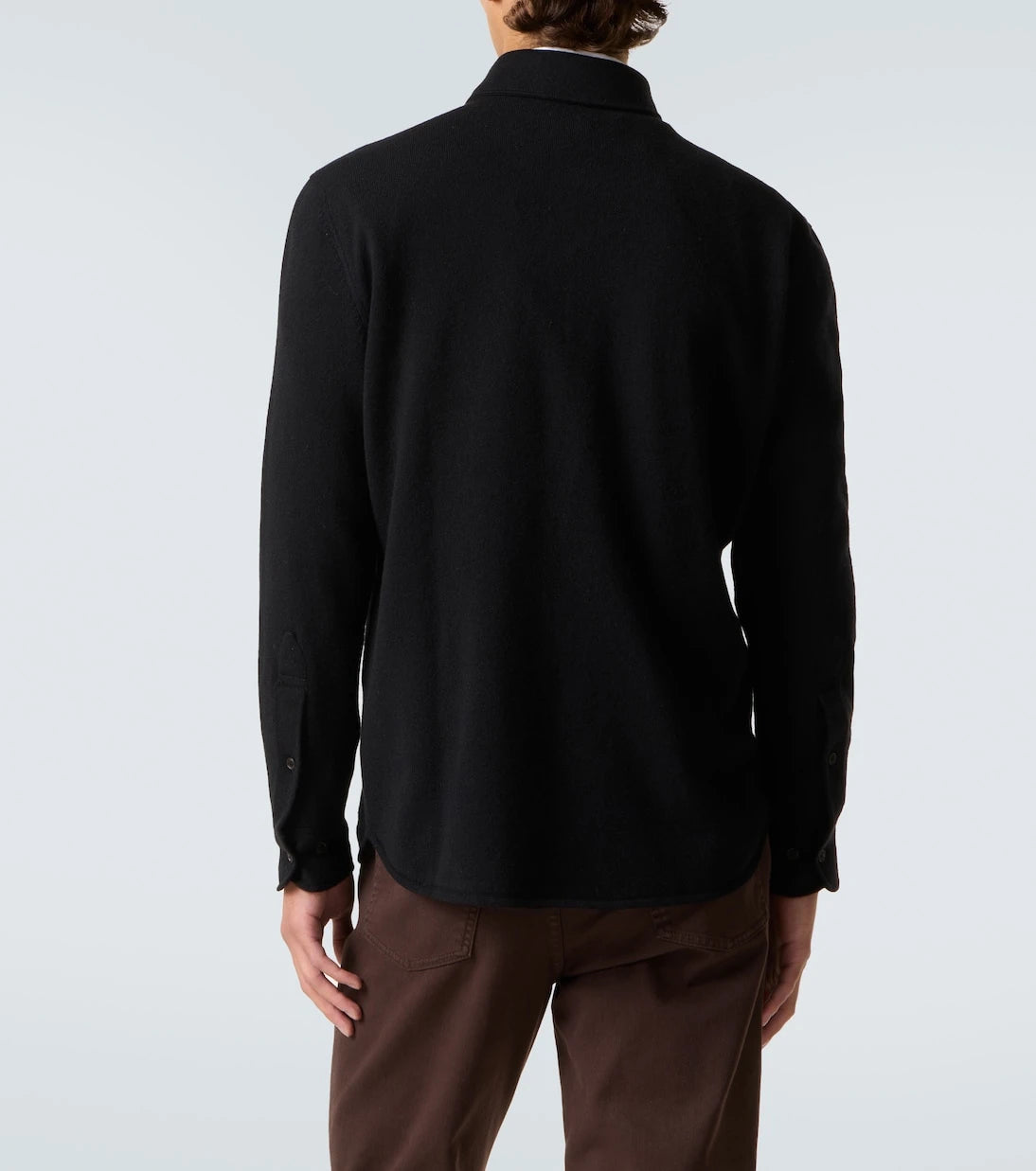 Brunello Cucinelli - Wool, cashmere, and silk polo sweater