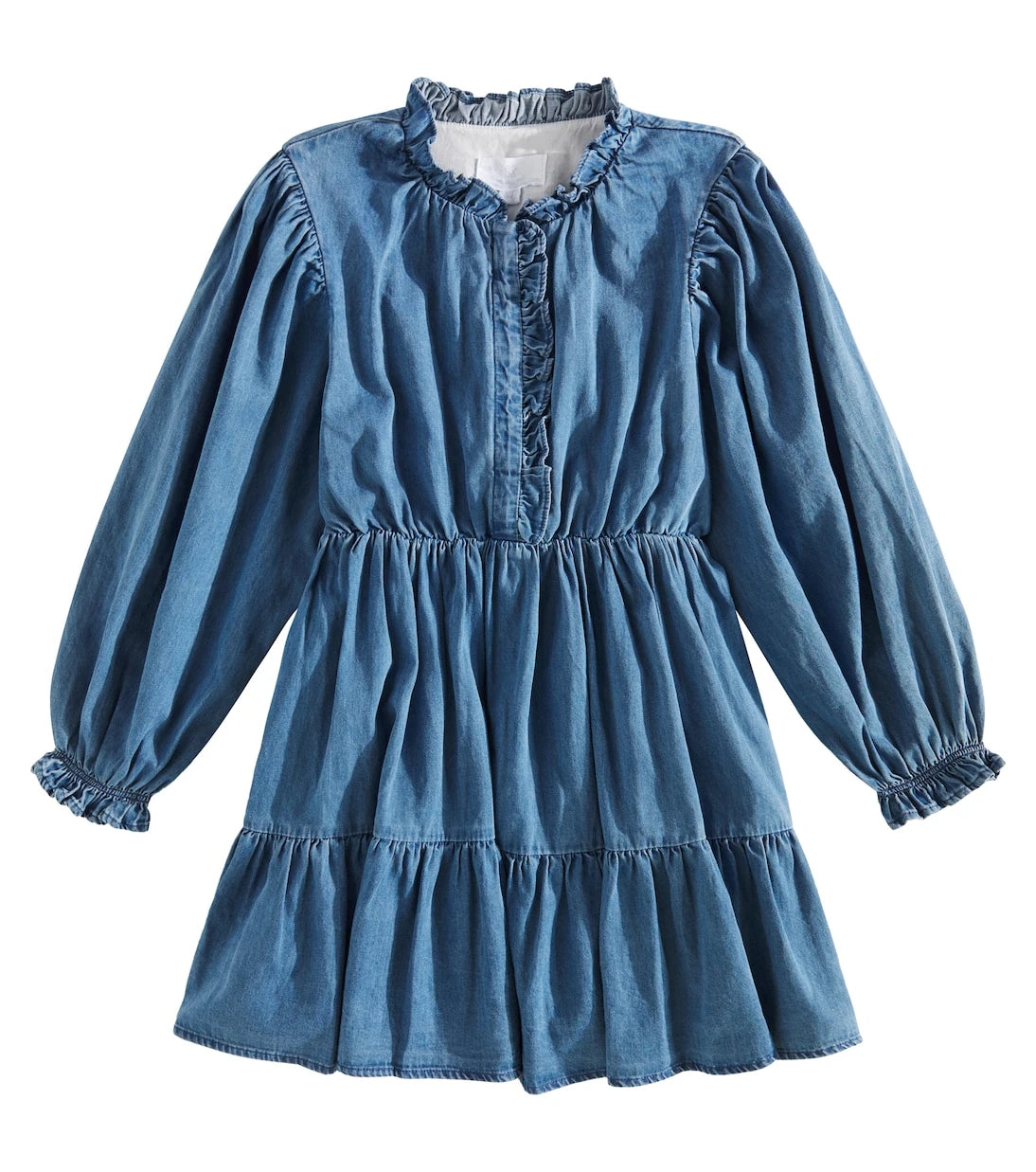 C'era Una Volta - Luisa tiered denim dress