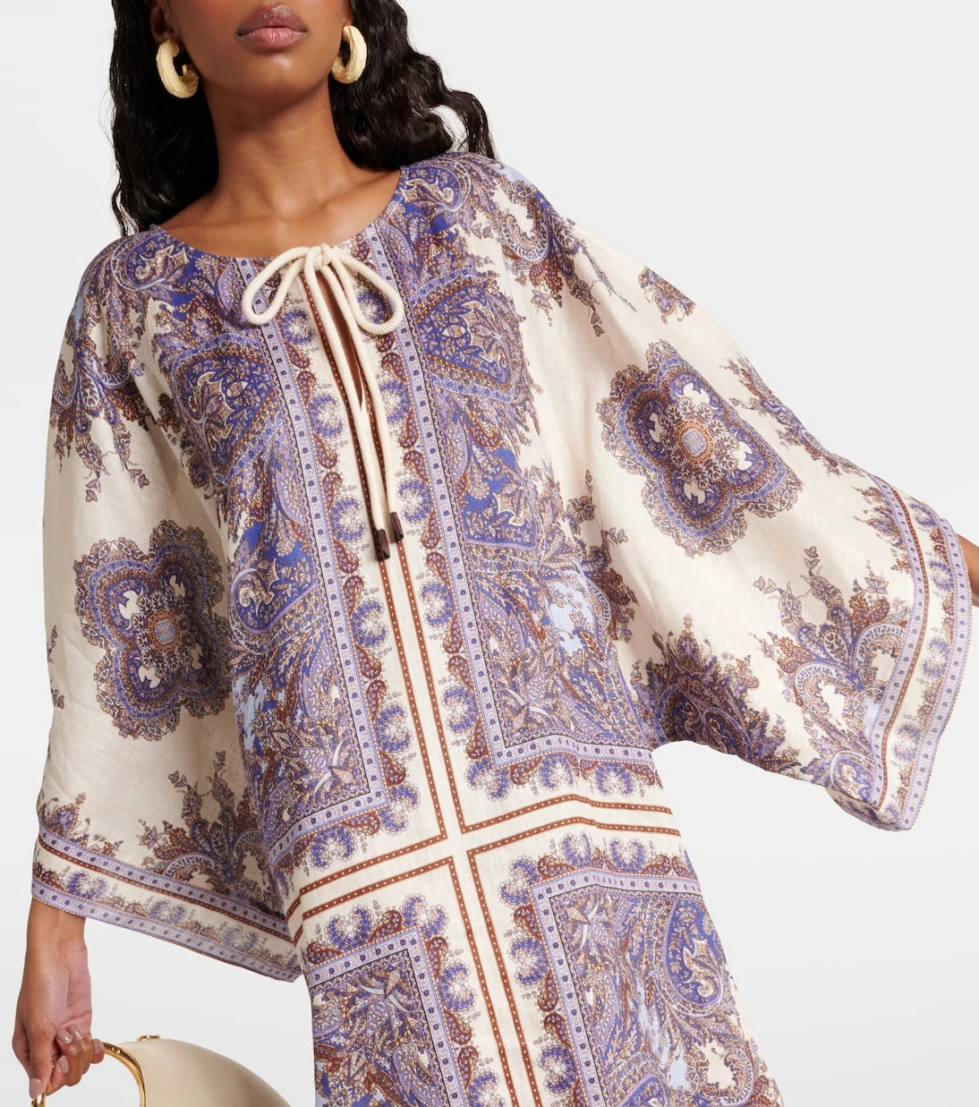 Zimmermann - Ottie paisley linen kaftan