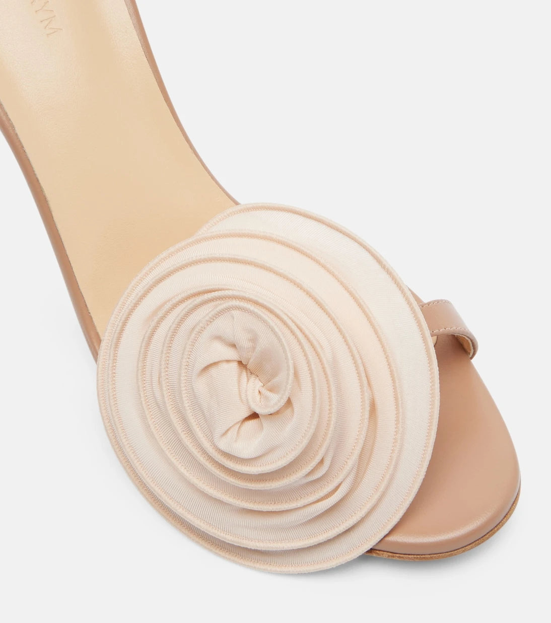 Magda Butrym - Floral-appliqué leather sandals