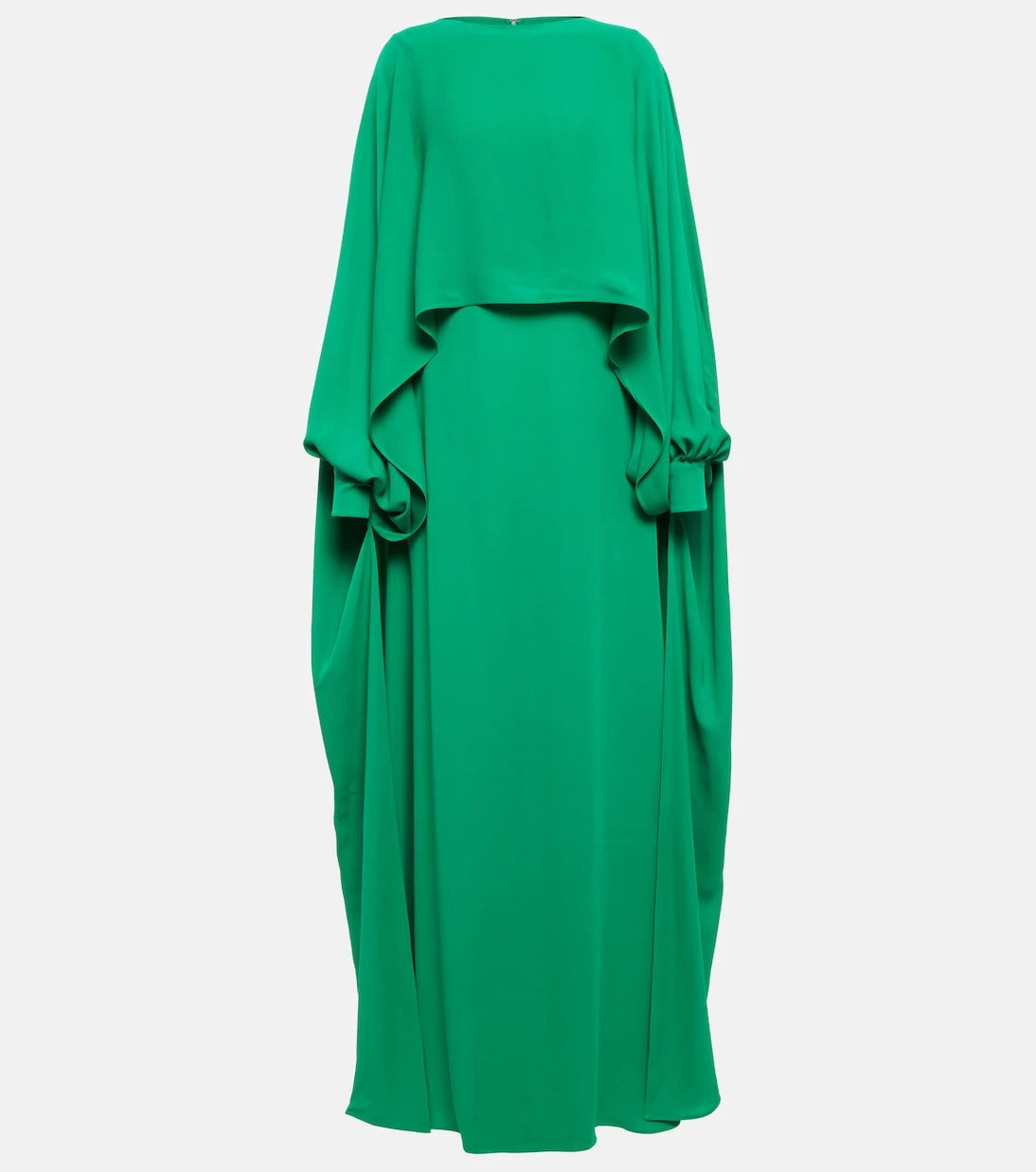 Valentino - Caped cady couture gown