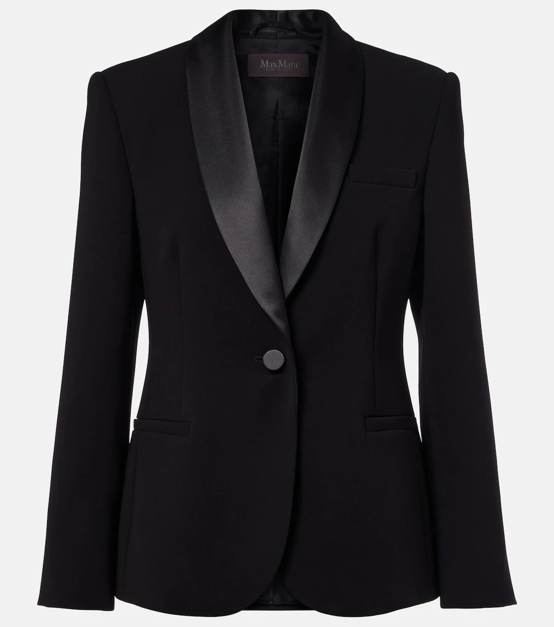Max Mara - Scatola cady tuxedo jacket