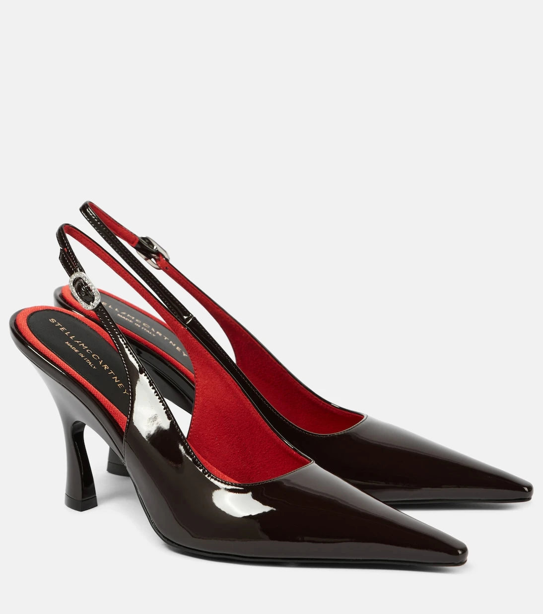 Stella McCartney - Elsa faux leather slingback pumps