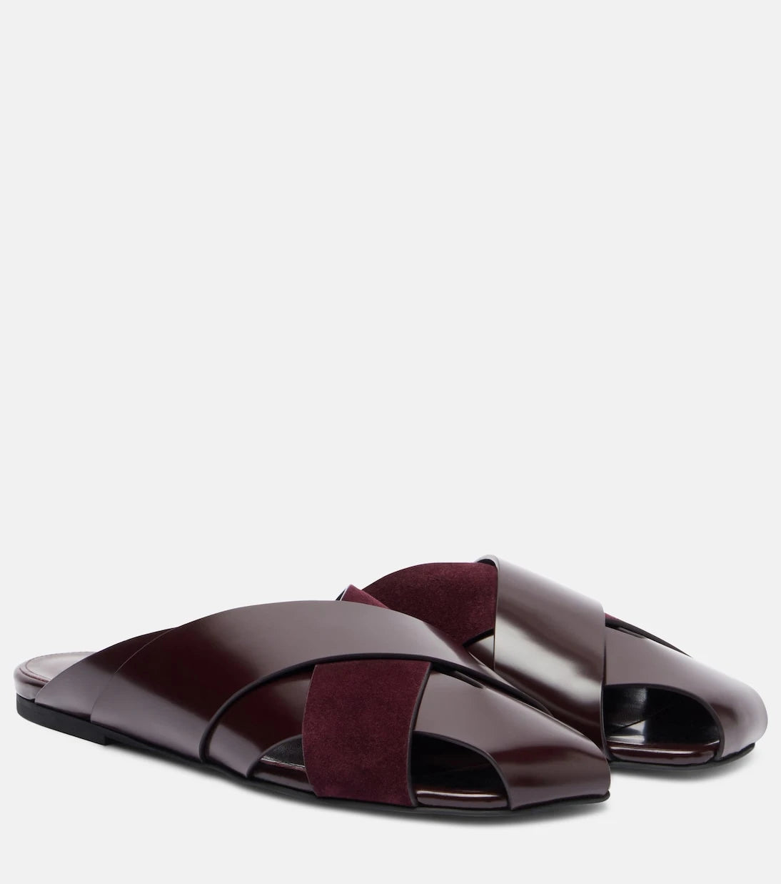 Proenza Schouler - Slant leather sandals