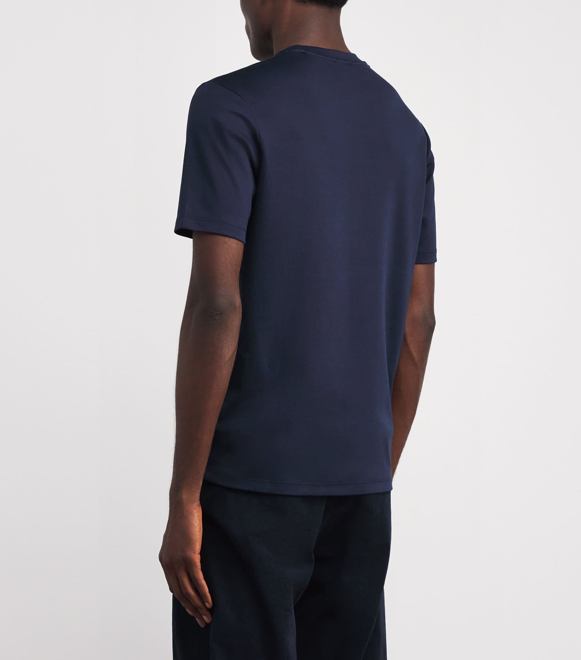 Paul & Shark Supima Cotton Embroidered Fin T-Shirt