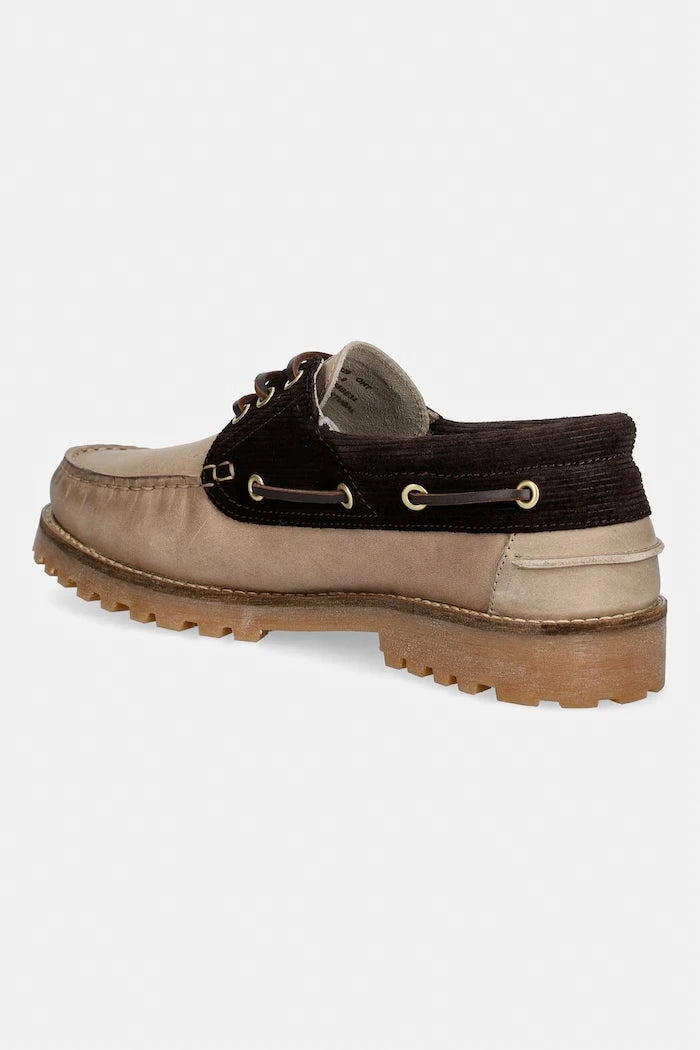 Barbour мъжки мокасини от кожа Deck