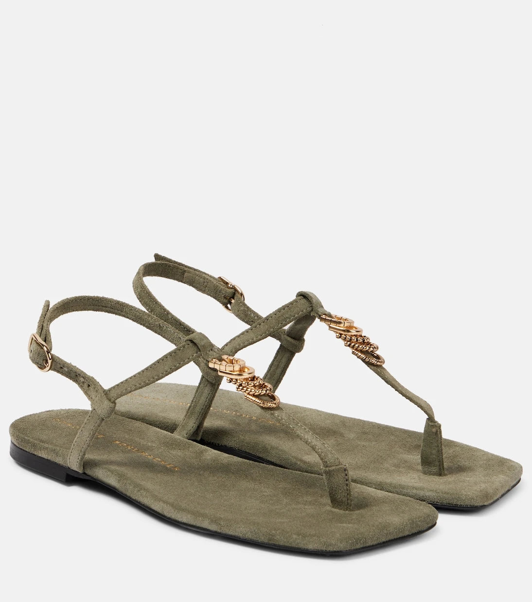 Dorothee Schumacher - Suede Sensation suede thong sandals