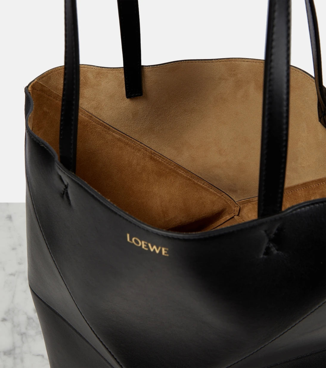 Loewe - Puzzle Fold Medium leather tote bag