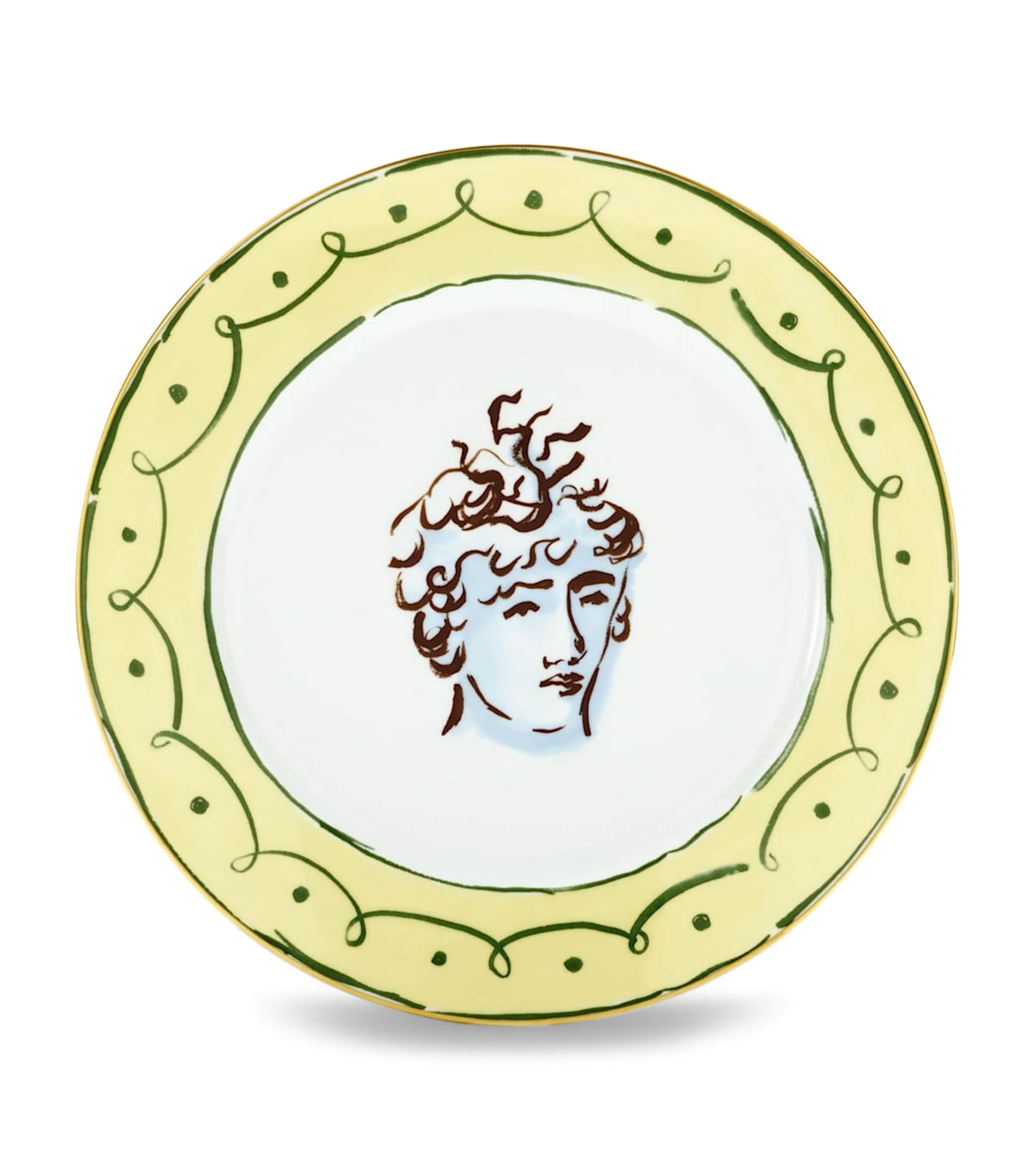 Porcelain Il Viaggio di Nettuno Plate (28cm)