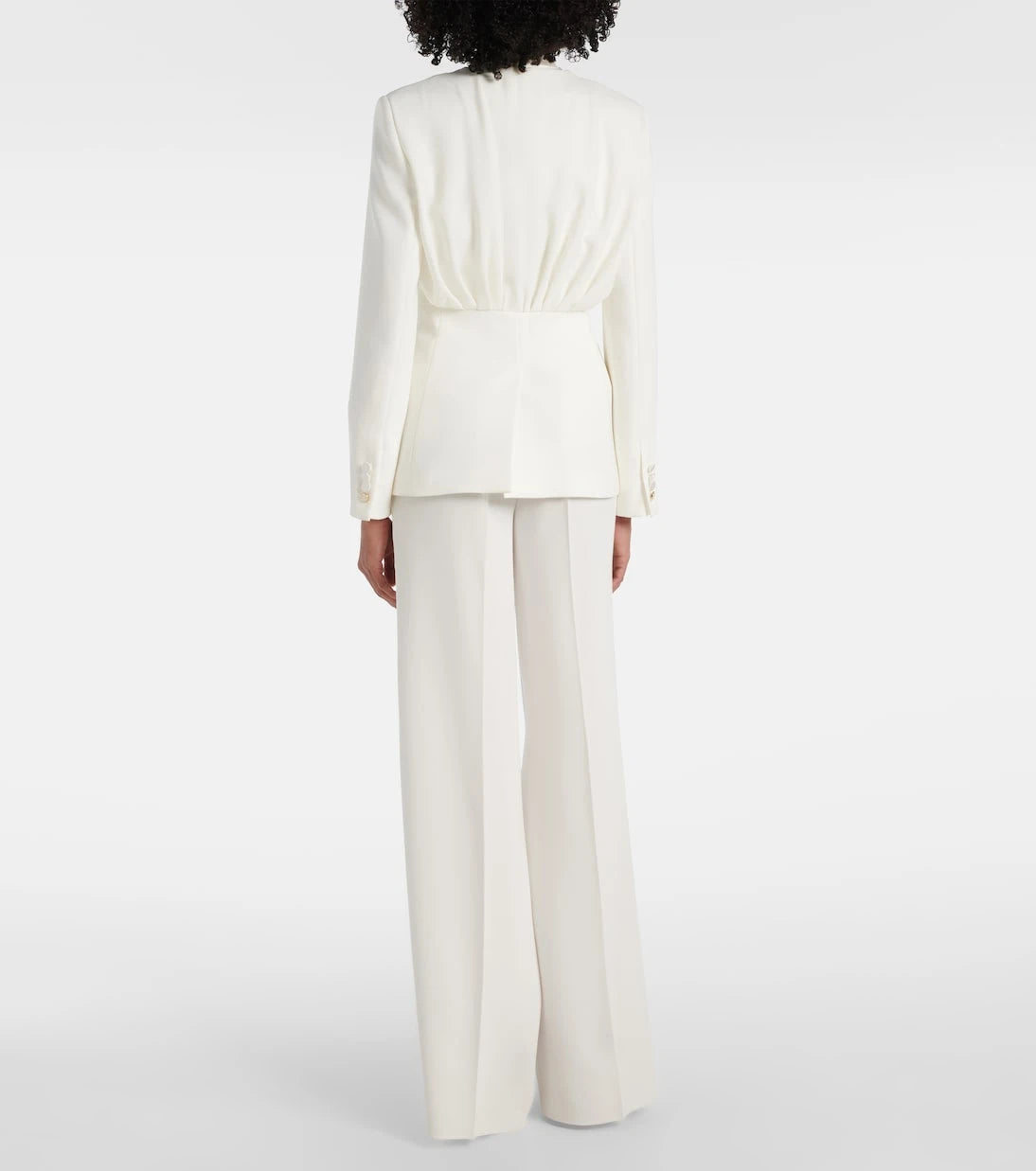 Max Mara - Gradi draped crêpe jacket