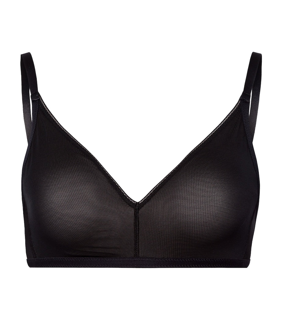Hanro Black Smooth Illusion Soft Cup Bra