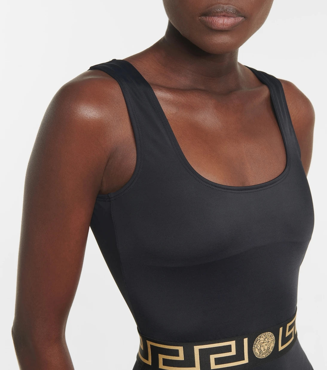 Versace - Greca printed swimsuit