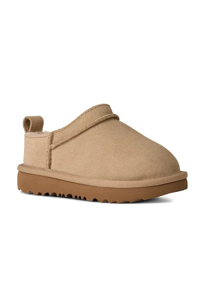 UGG зимни обувки за деца от велур CLASSIC MICRO