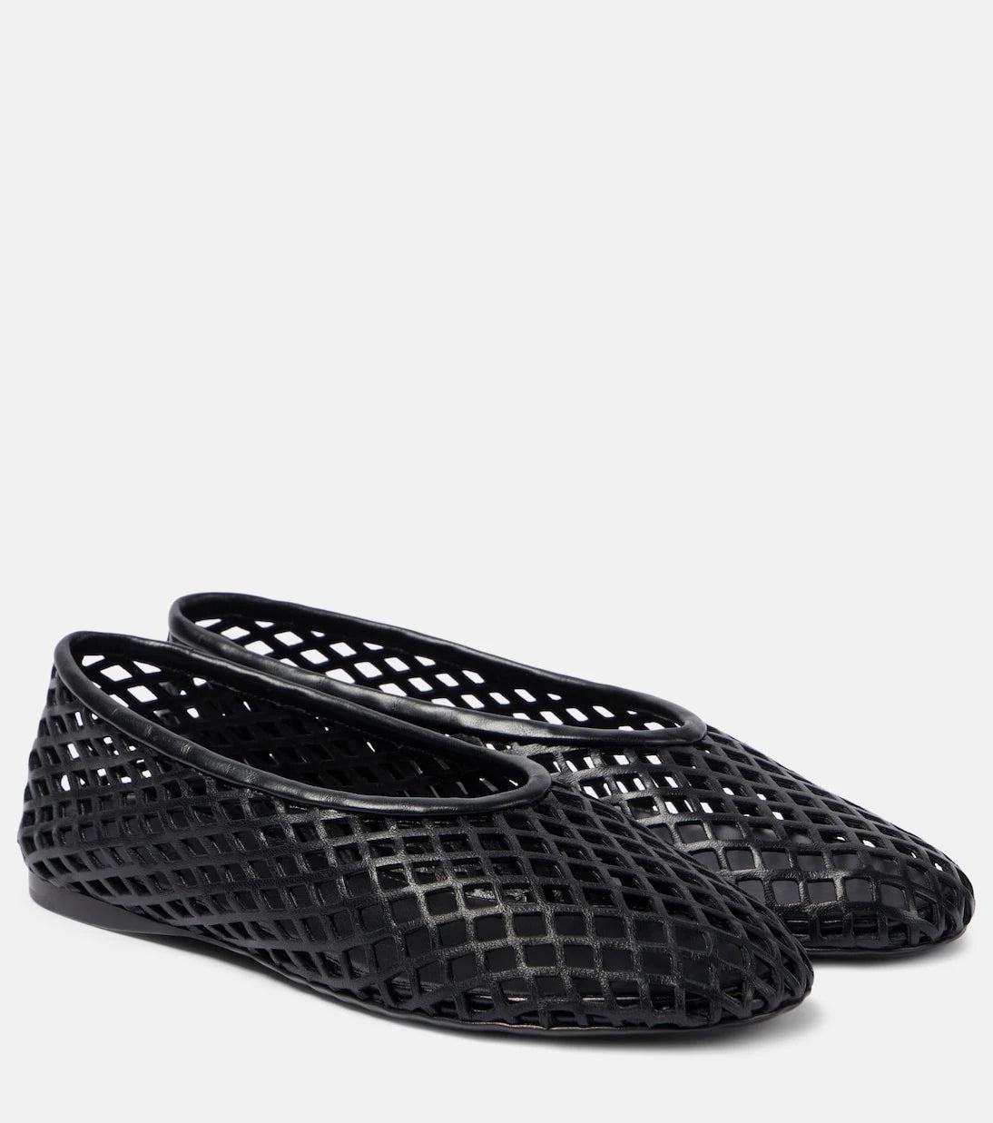 Proenza Schouler - حذاء باليه Tee من الجلد المثقب