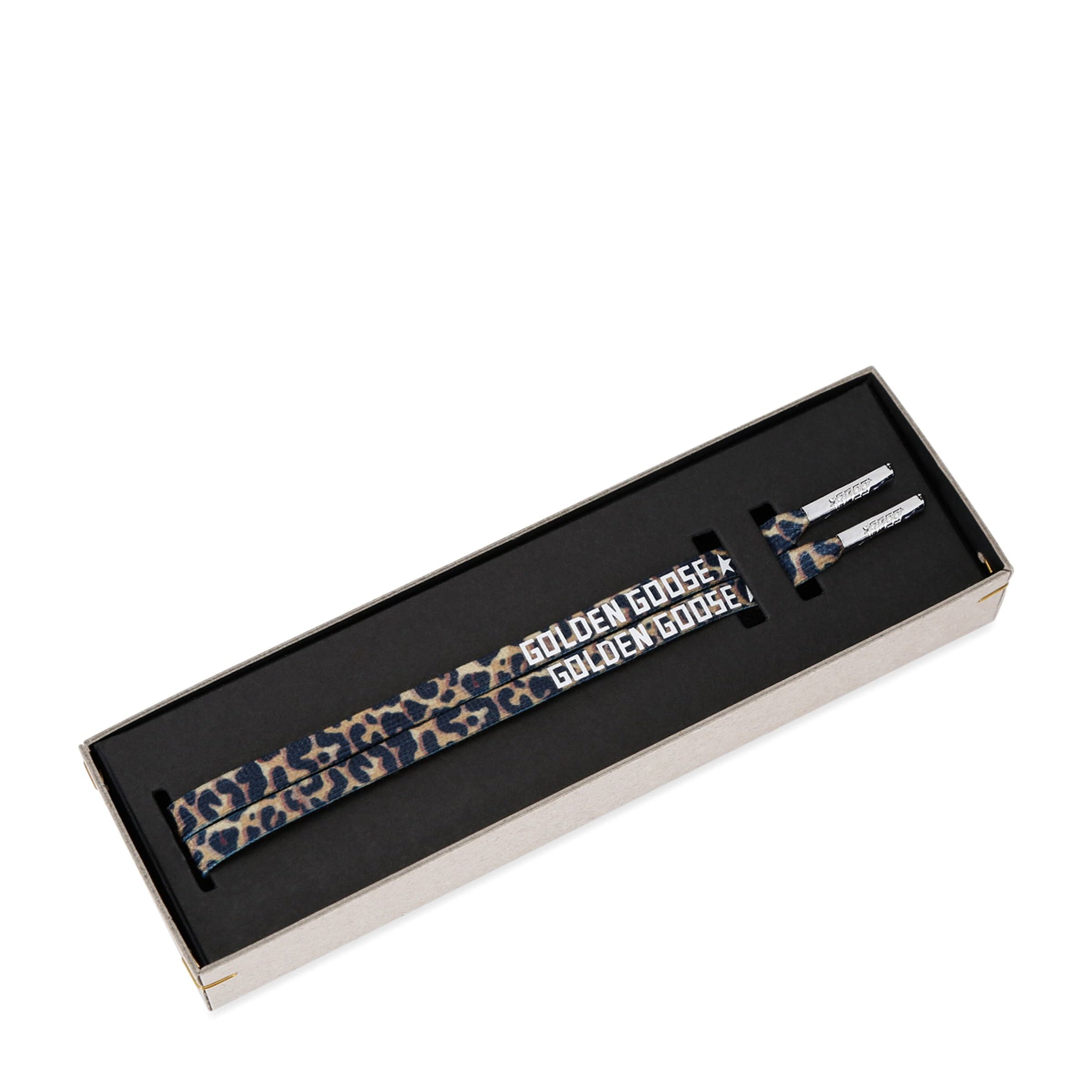 Multi Leopard Print Laces