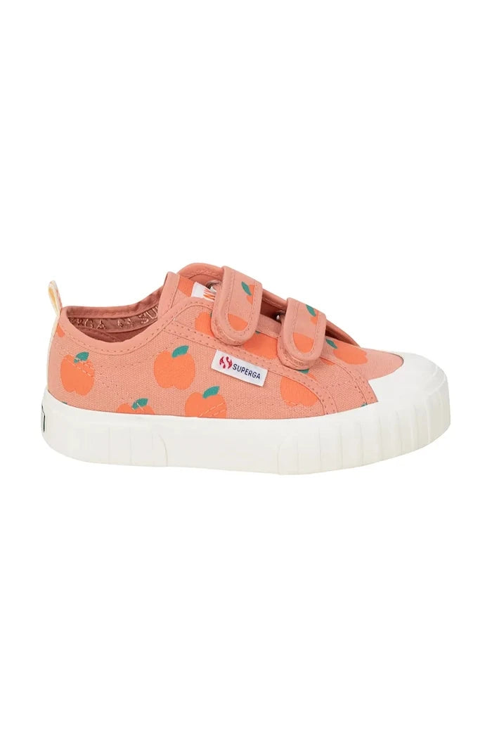 Детски ниски кецове Tinycottons APPLES SNEAKERS X SUPERGA