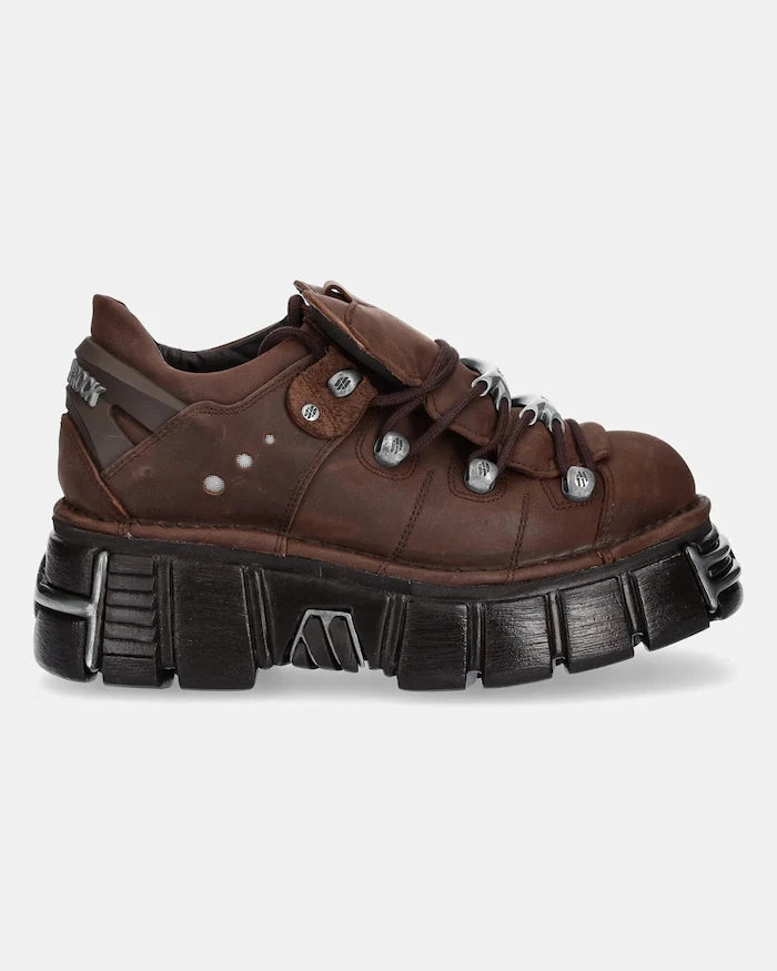 New Rock METALLIC Deri Spor Ayakkabı