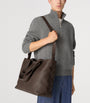 Large Leather Diago Tote Bag