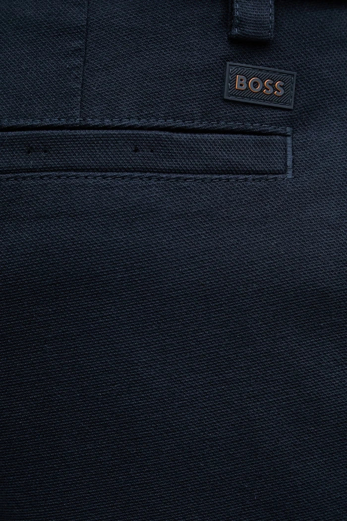 BOSS Orange Erkek Pamuk Elastan Pilili Chino Pantolon
