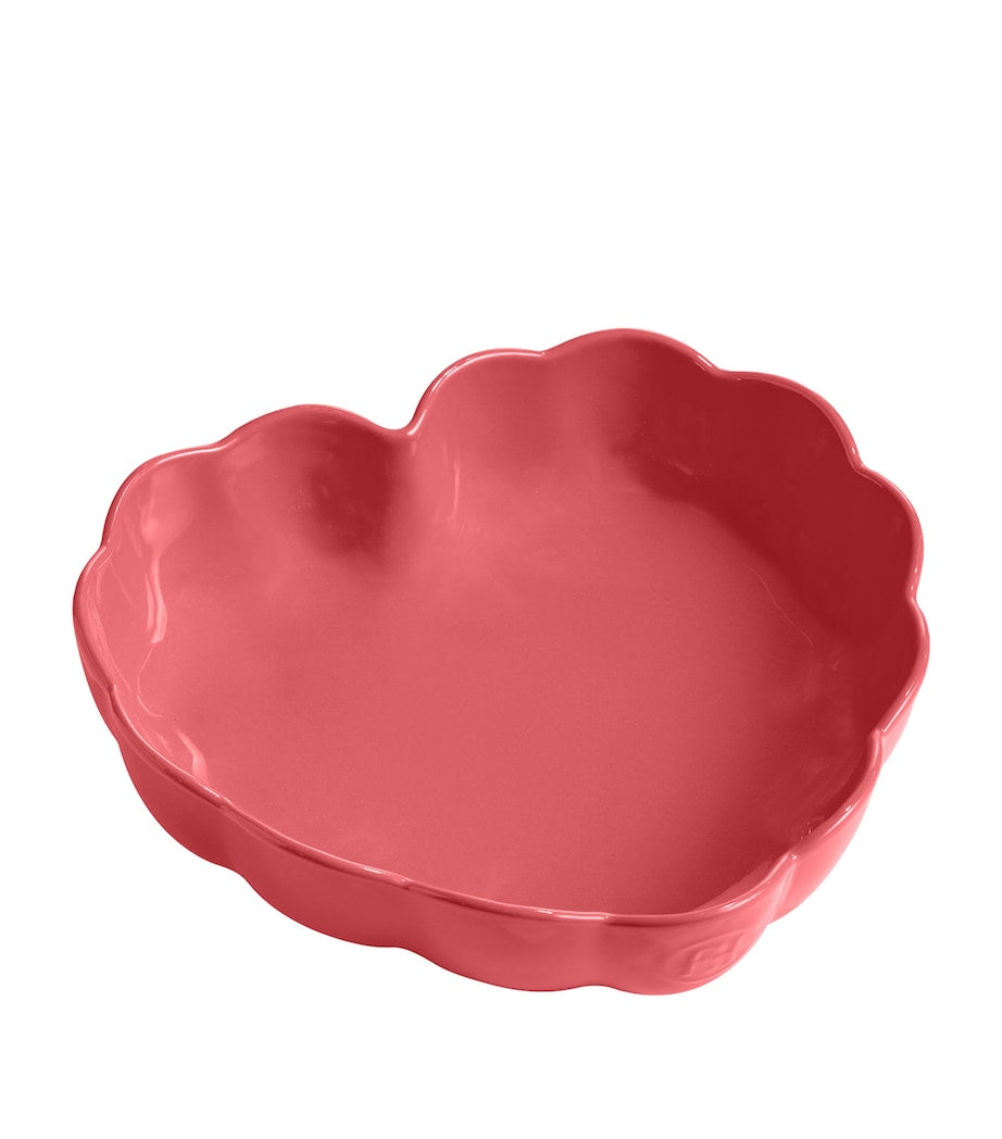 Emile Henry Ceramic Madeleine Heart-Shaped Baking Dish (26.5cm)