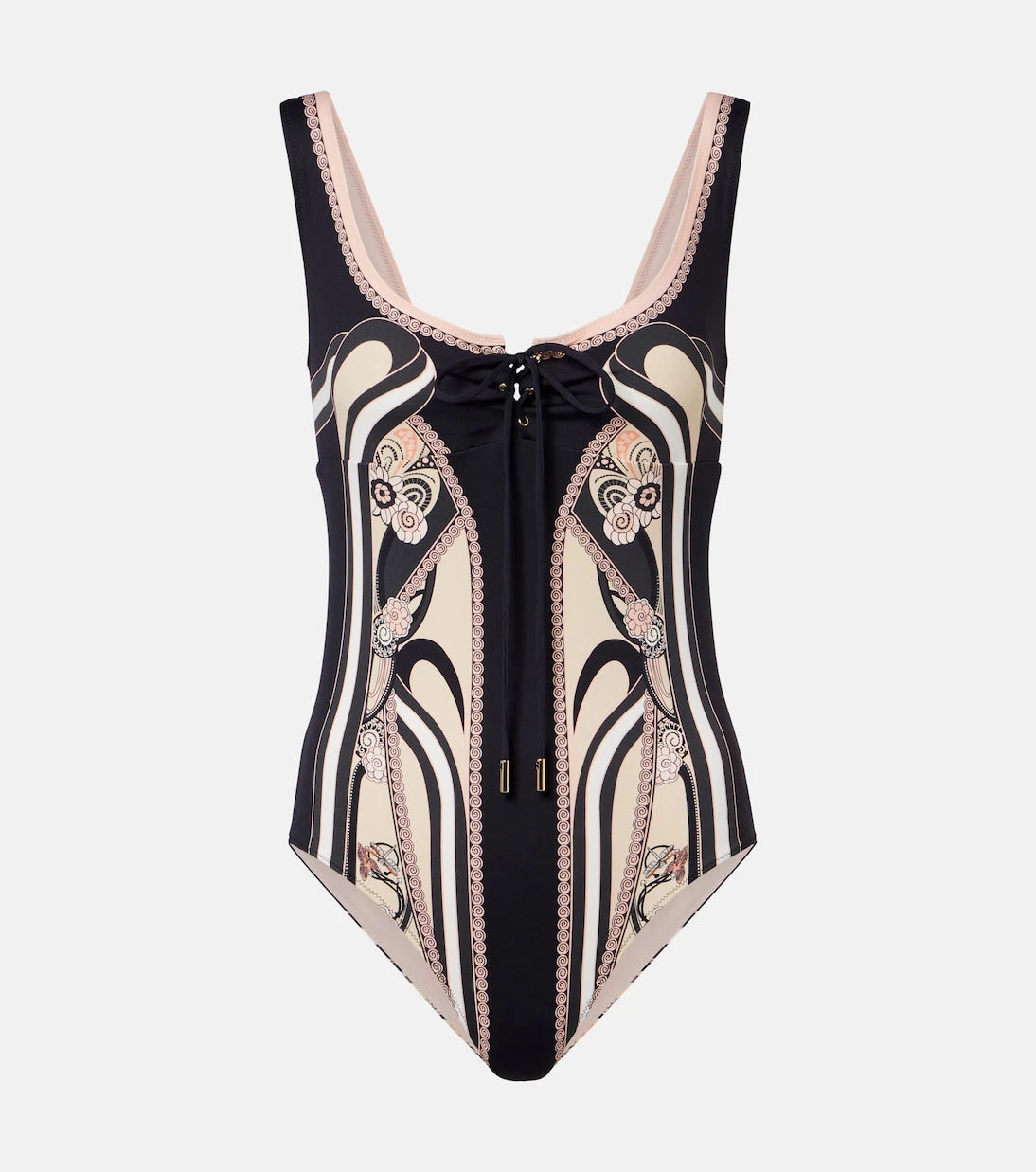 La DoubleJ - Sunset printed swimsuit