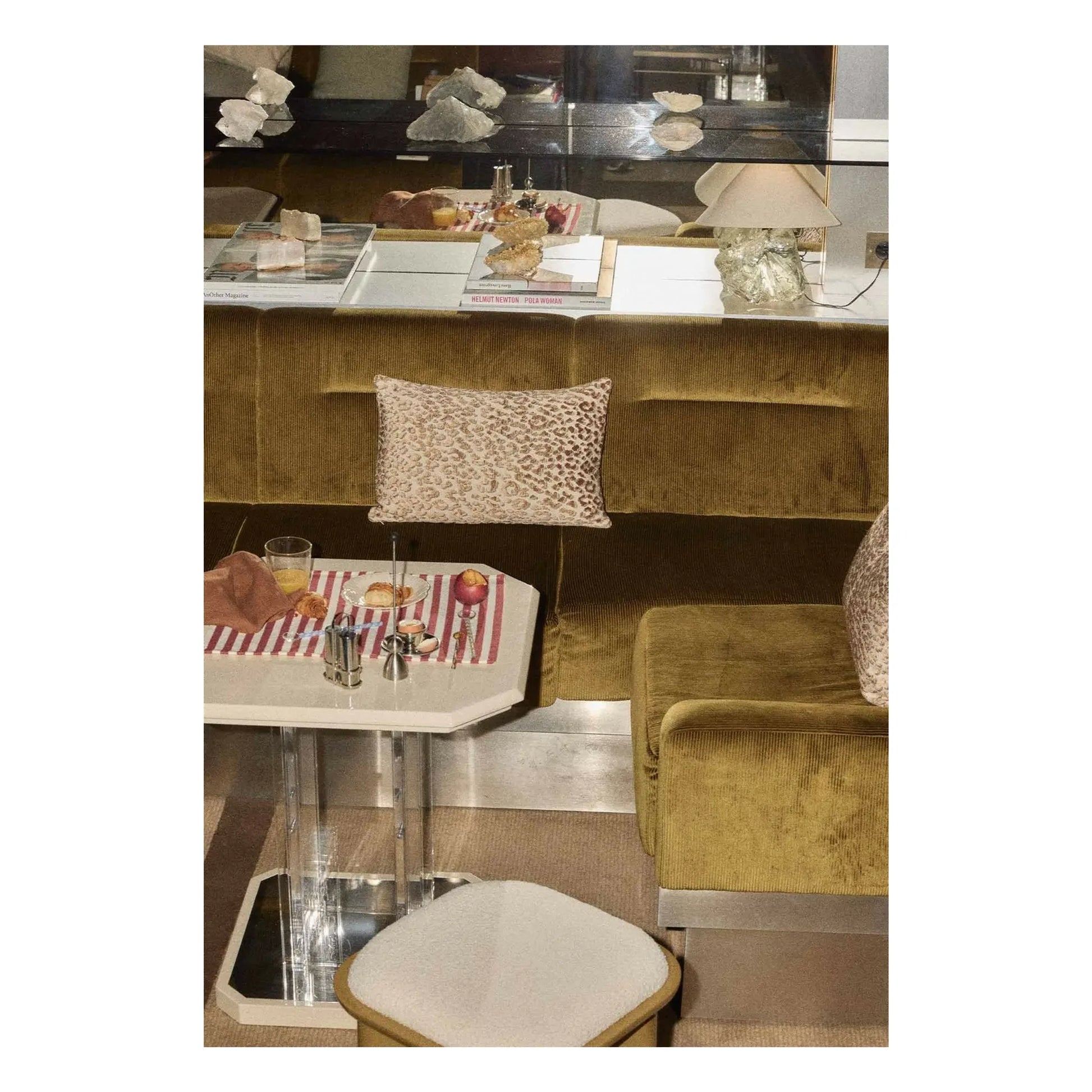 Gabrielle Paris - Jacquard cushion cover | Leopard