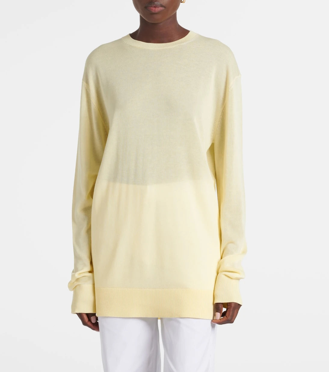 Toteme - Oversized semi-sheer sweater