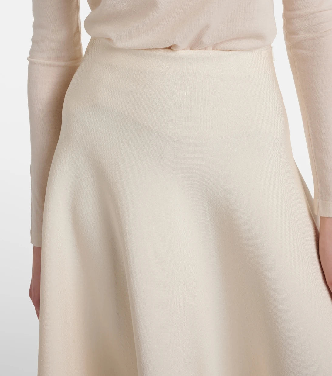 The Row - Harley knitted midi skirt