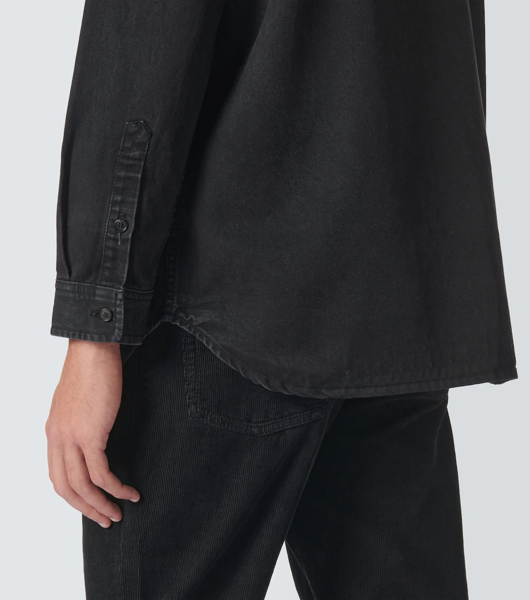 Saint Laurent - Cassandre denim shirt