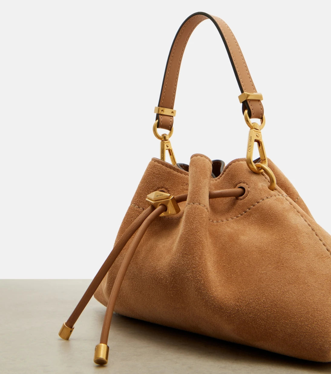 Jimmy Choo - Cinch Küçük süet çanta
