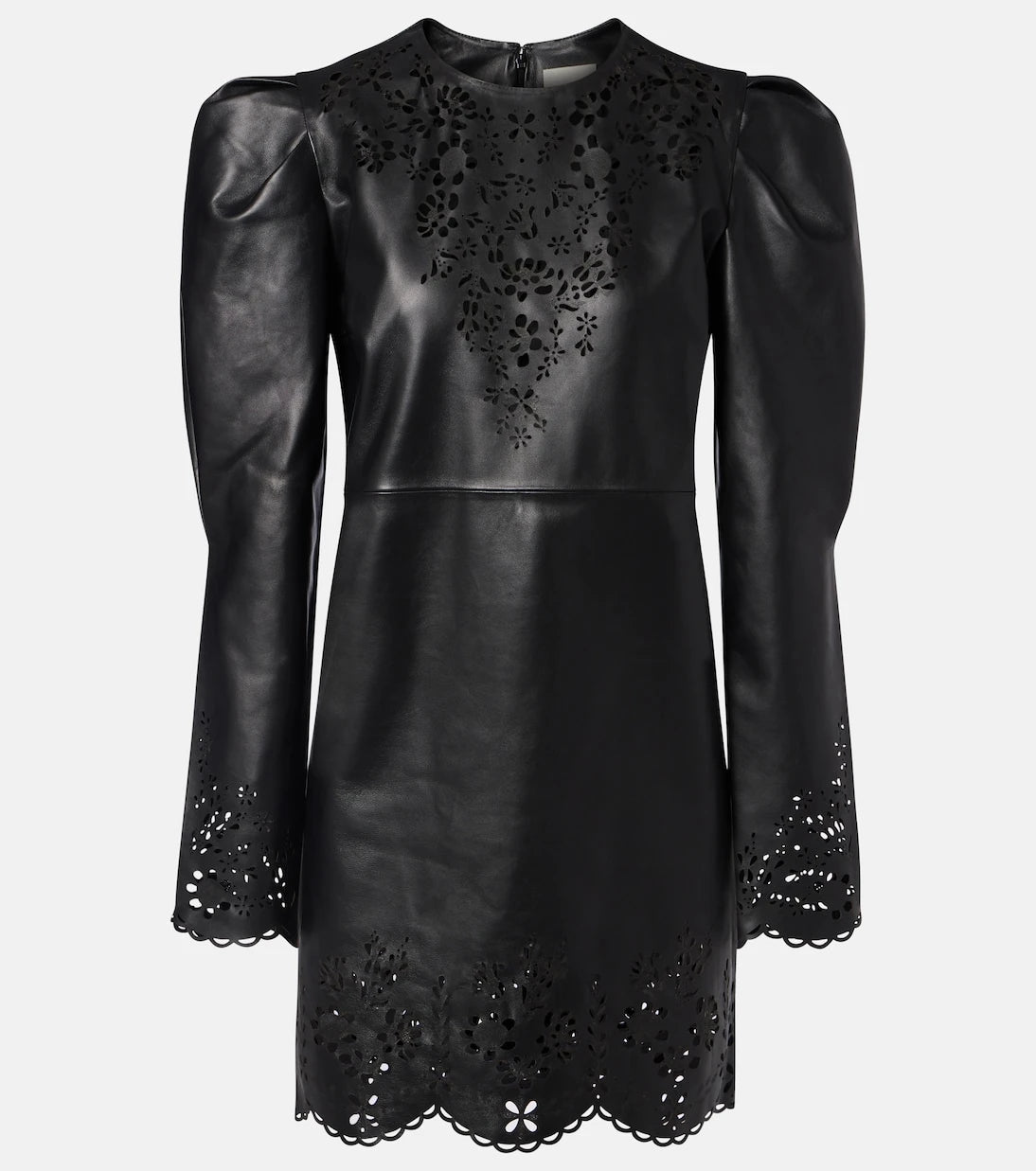 Isabel Marant - Nala laser-cut leather minidress