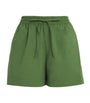 Matteau Green Organic Cotton Drawstring Shorts