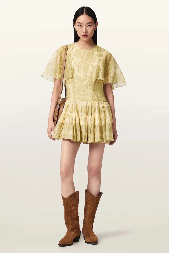 AllSaints лятна рокля с лиосел YANNA