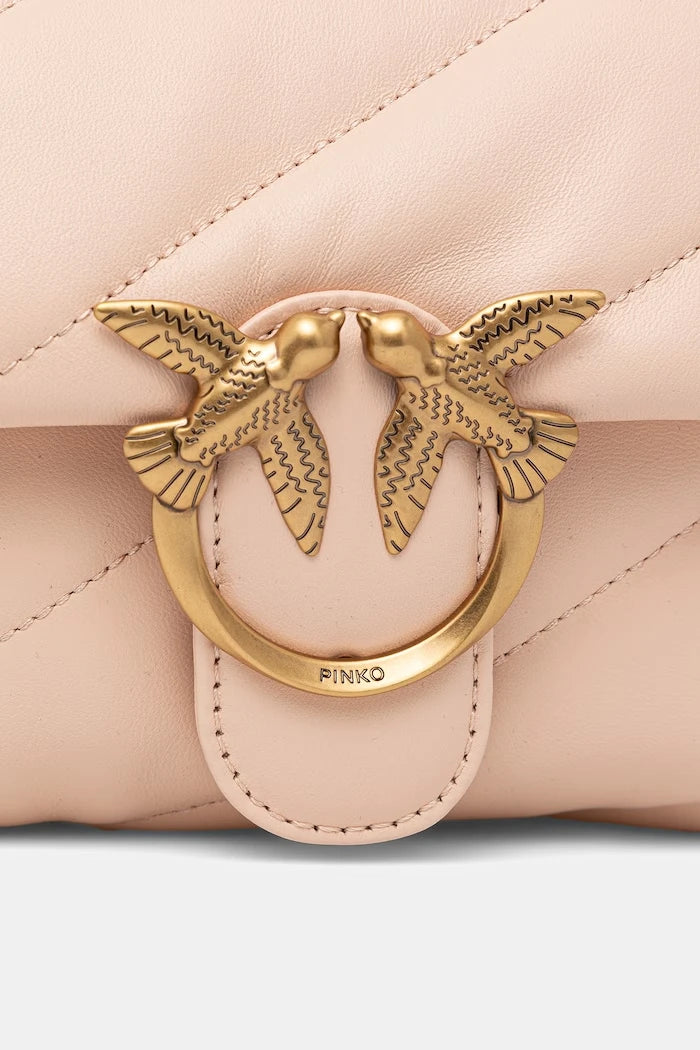 Pinko kadın deri crossbody çanta