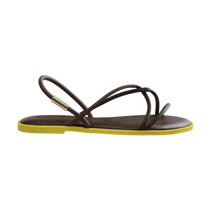Havaianas düz tabanlı kadın sandalet UNA MANGA