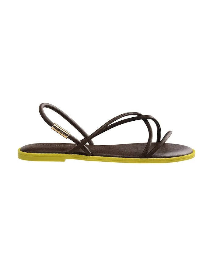 Havaianas düz tabanlı kadın sandalet UNA MANGA