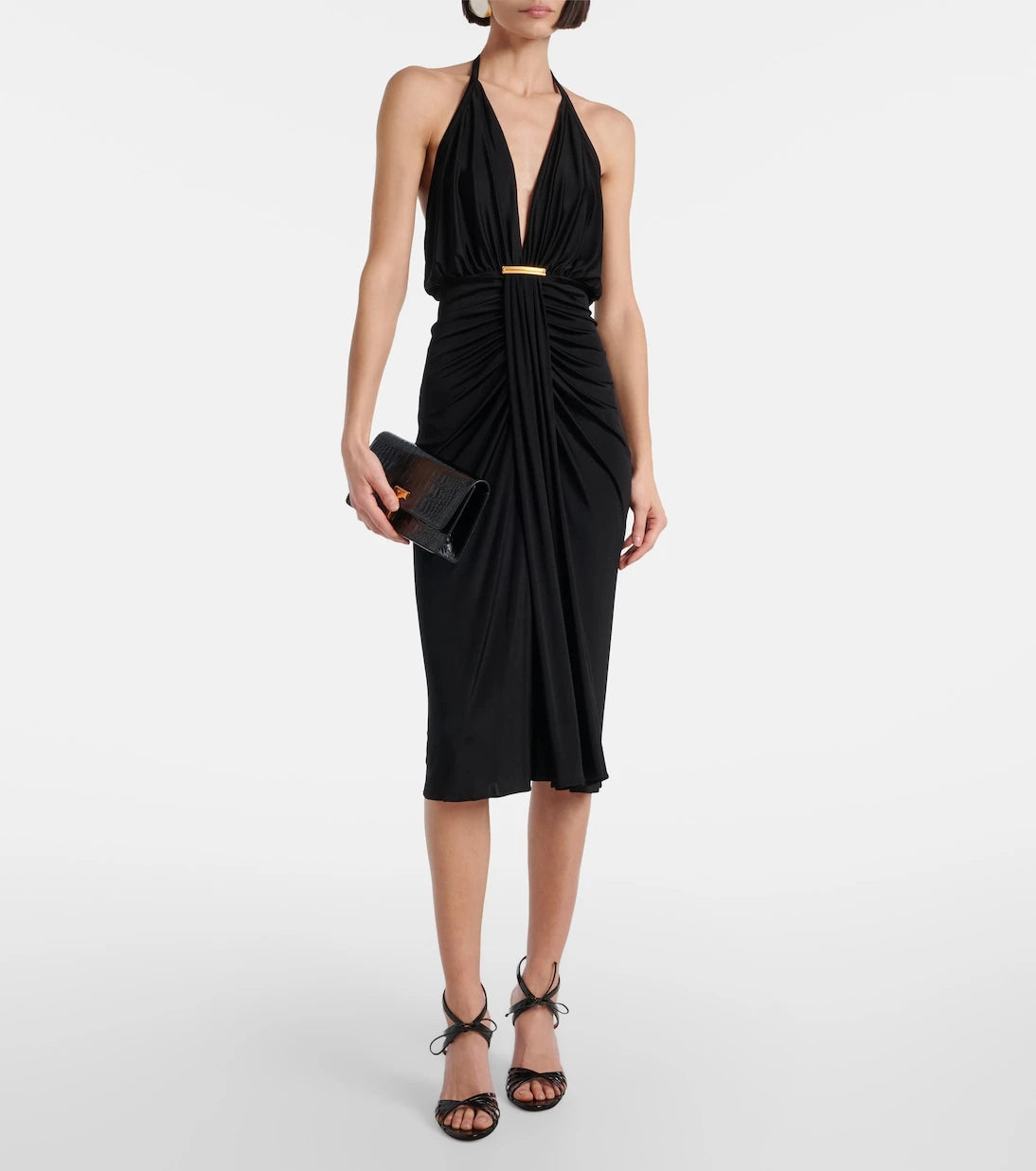 Tom Ford - Draped jersey cocktail dress
