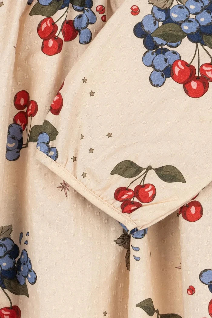 Konges Sløjd AVI LS BLOUSE GOTS Çocuk Pamuklu Bluz