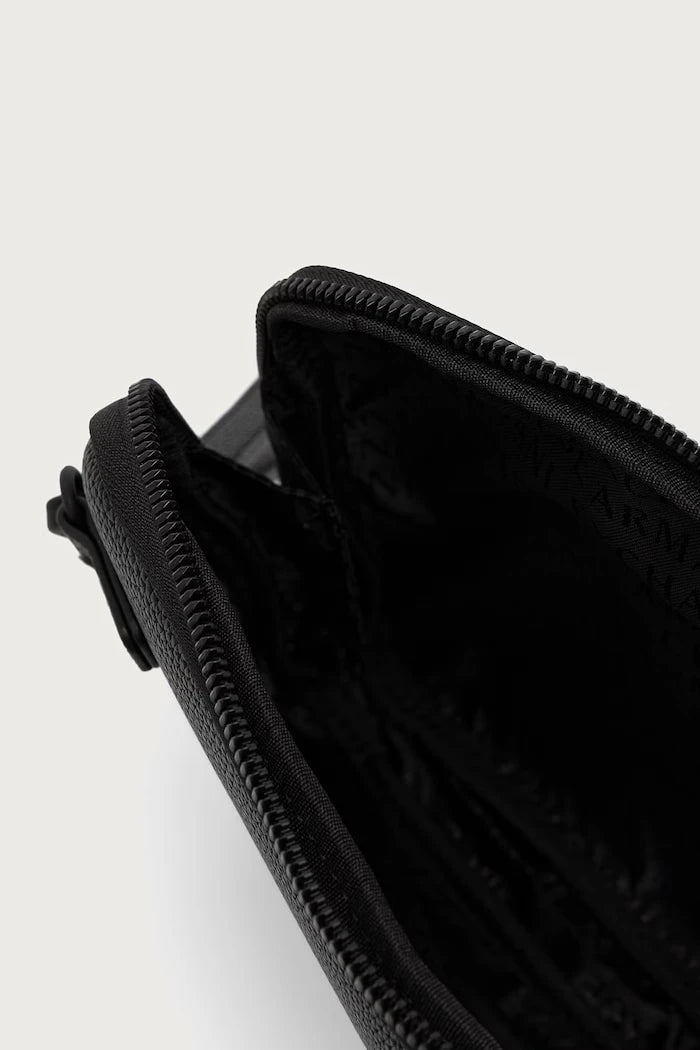 Armani Exchange erkek suni deri çapraz çanta