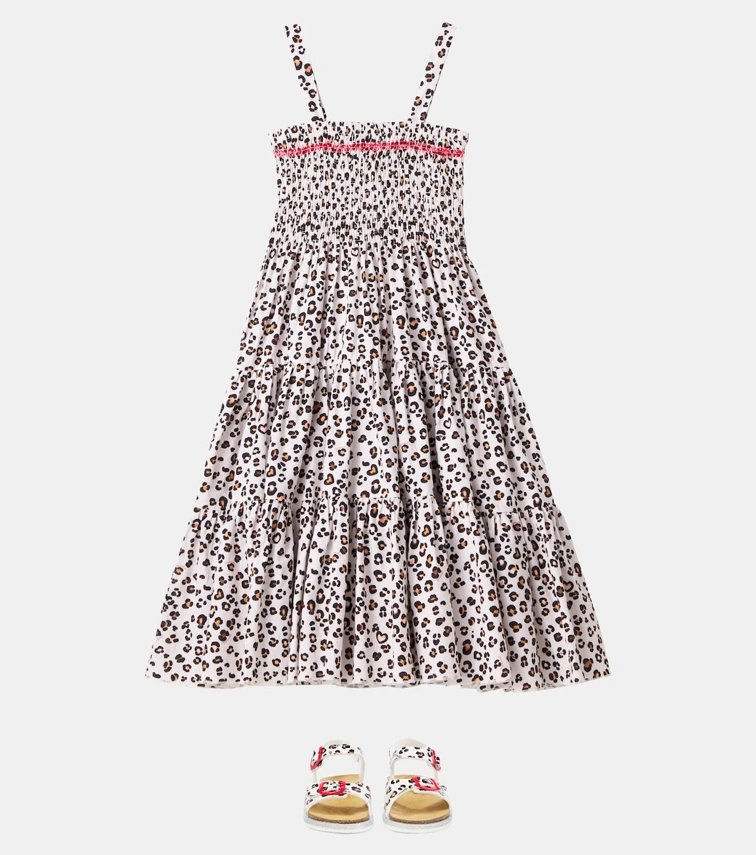 Monnalisa - Printed cotton dress