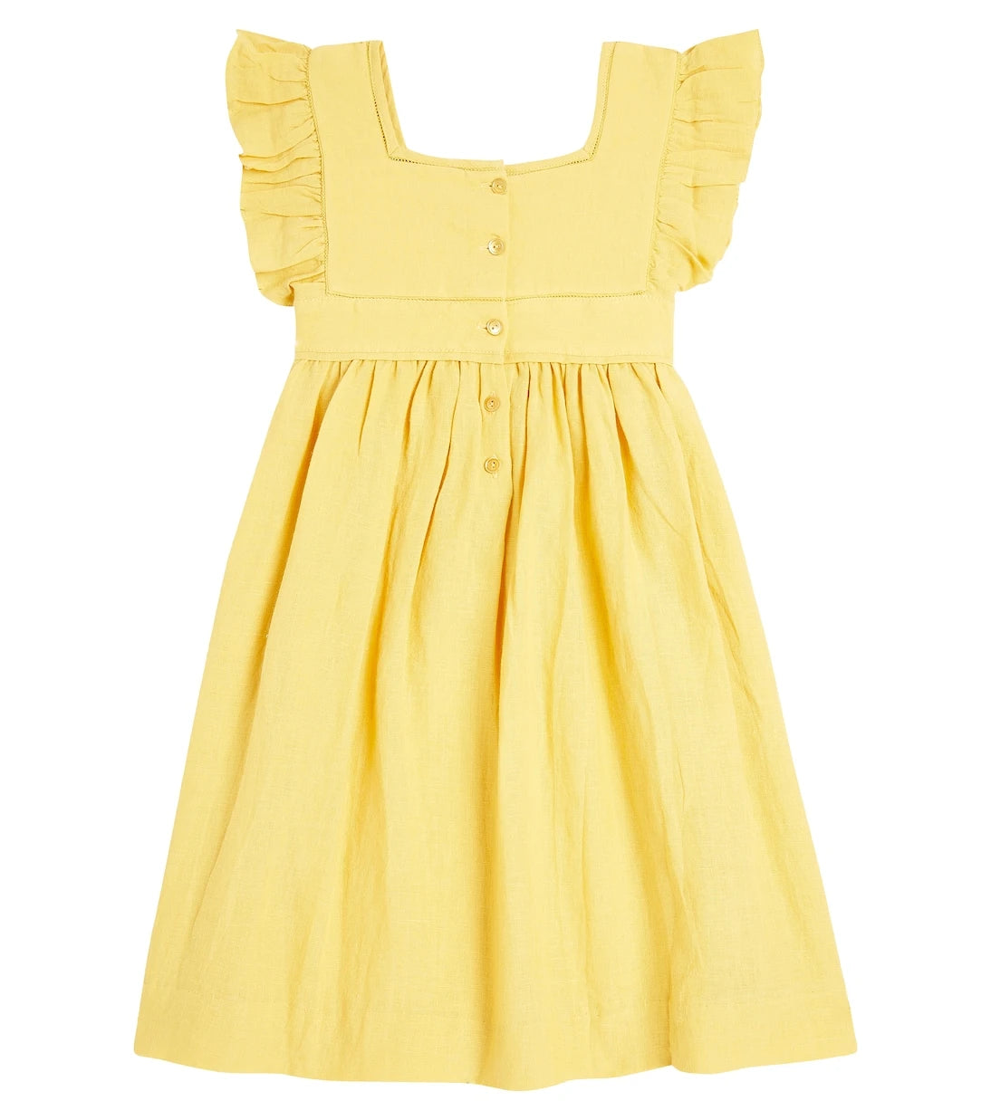 Bonpoint - Cassiopee gathered cotton dress