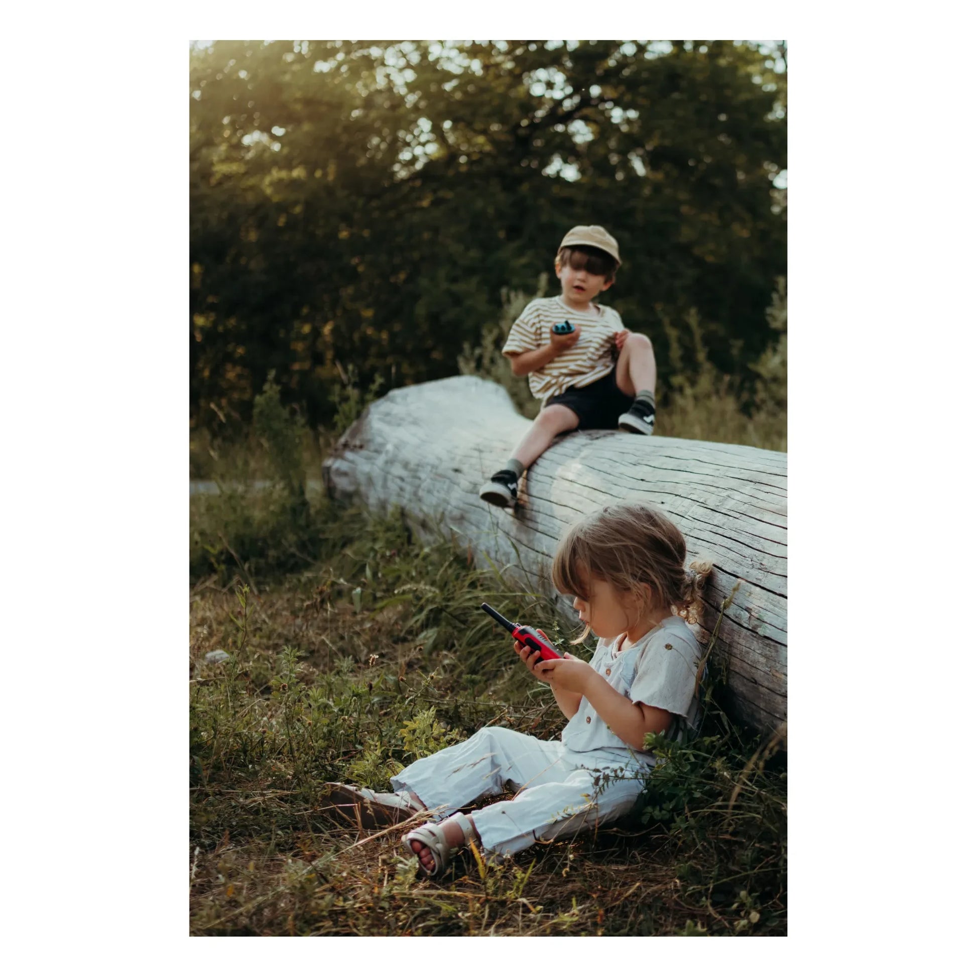 Kidywolf - Kids’ Walkie Talkies - Set of 2 | Red