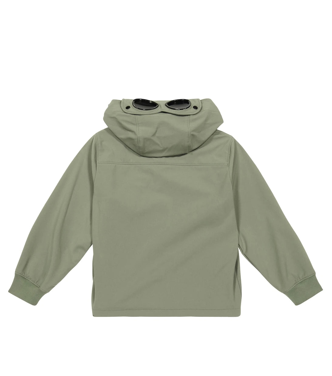C.P. Company Kids - جاكيت C.P. Shell-R بغطاء رأس ونظارات واقية